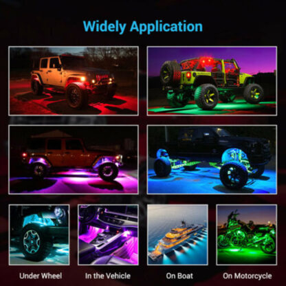 Automobile and Motorcycle APP Control Decorative Lights - Image 3